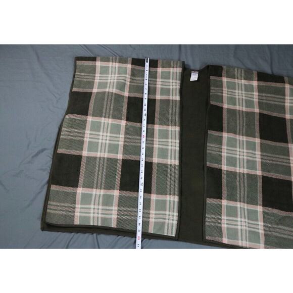 Woolrich Womens Poncho One Size Plaid Tall Unica Reversible - Picture 4 of 7
